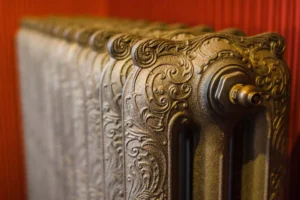 Radiador hierro fundido IBC Floreal dorado